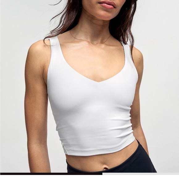 lululemon Align™ White Tank Top *Light Support, A/B Cup - Picture 1 of 7